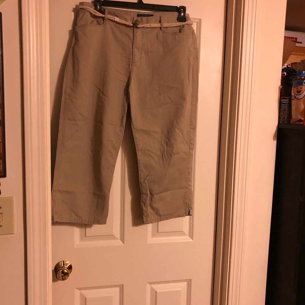 LRL Khaki capris